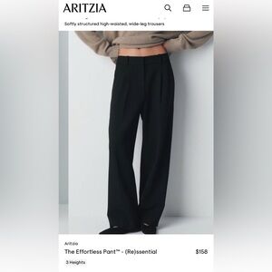Aritzia Wilfred The Effortless Cotton Pant™ - (Re)ssential